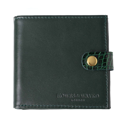 Howes & Wayko Certificate Wallet - Green